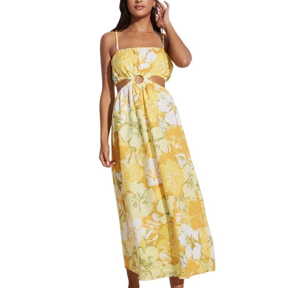 Faithfull The Brand El Rio Maxi Sundress Loretta Floral Sz 10